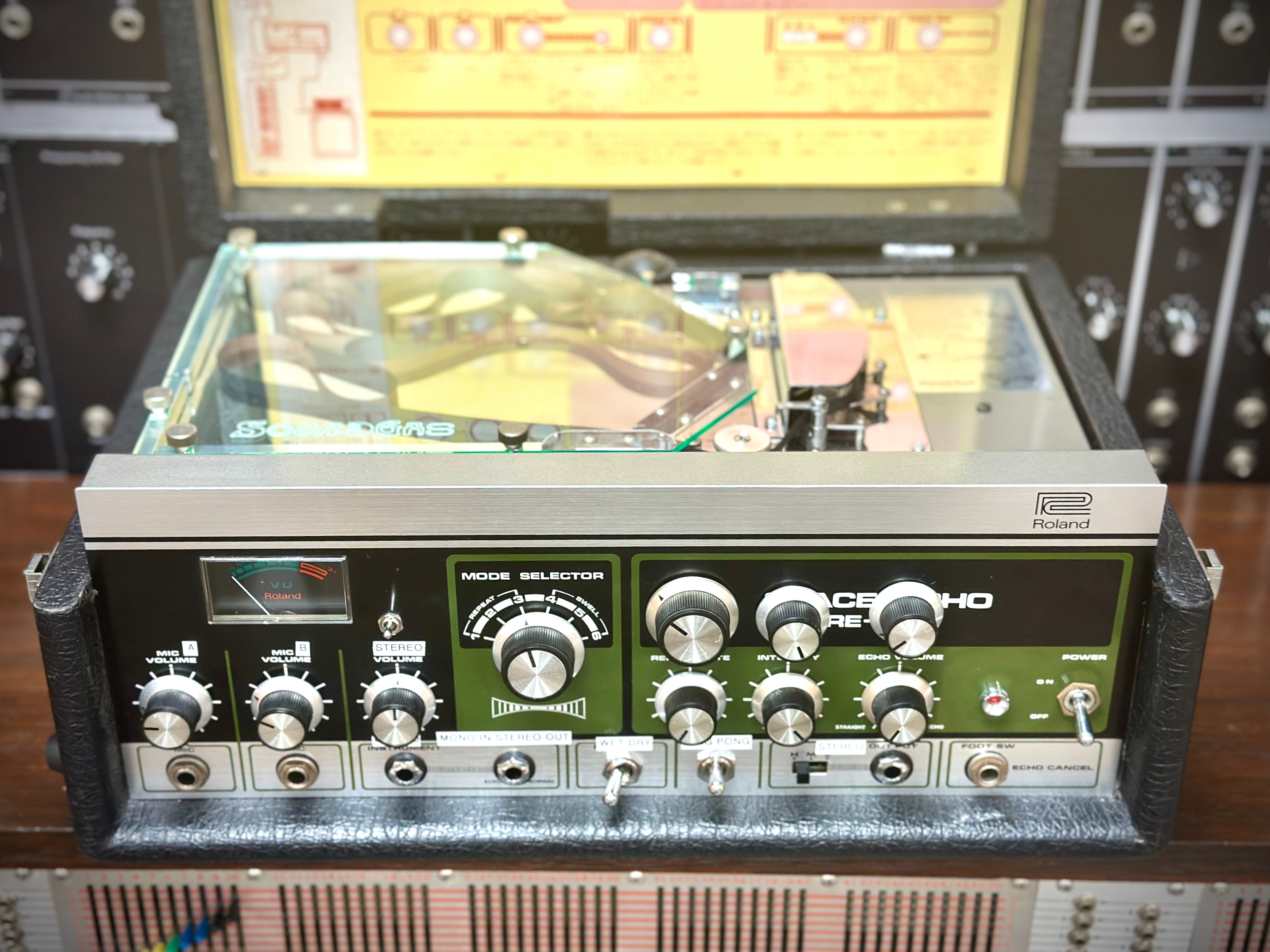 Product Launch - The Soundgas Roland RE-2101 Stereo Space Echo is Here