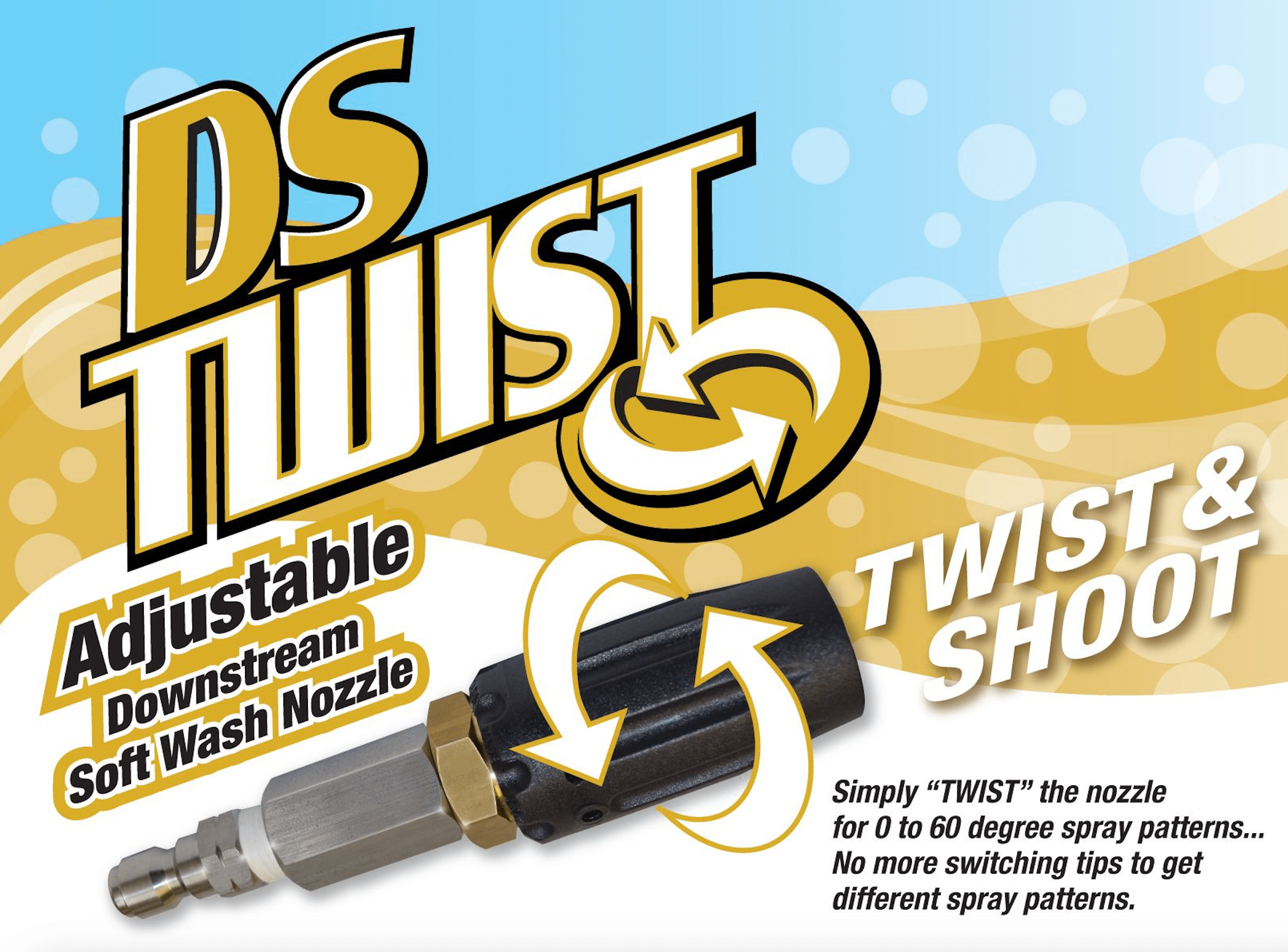 X-Jet M5DS Twist 7-12 GPM – Southeast Softwash