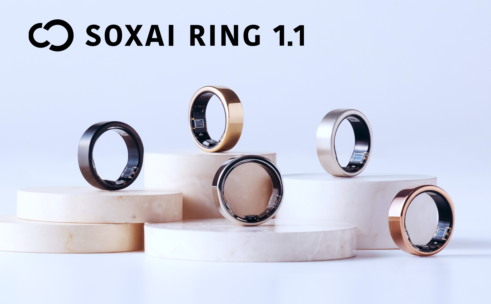 日本発の健康管理用スマートリング「SOXAI RING」の新モデル 「SOXAI
