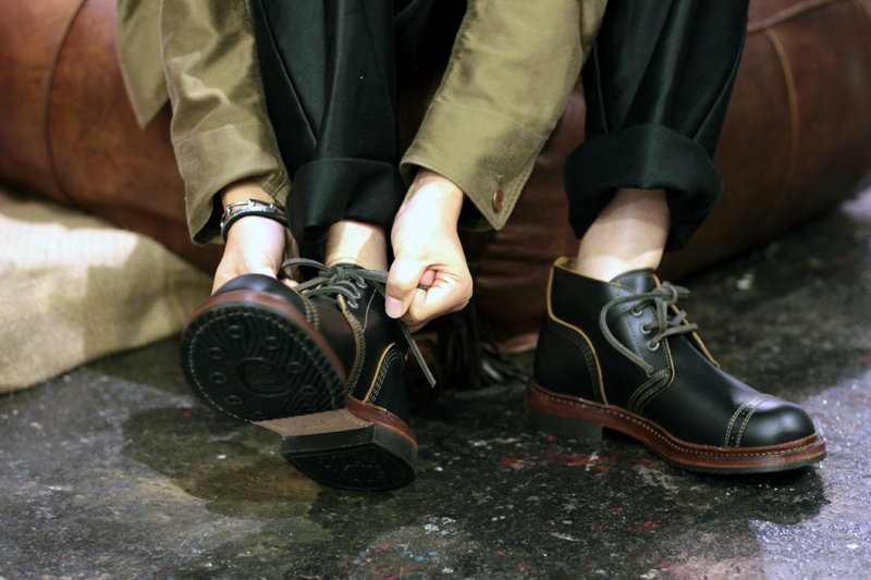 MUNSON B-5 CHUKKA [ Nigel Cabourn + Red Wing ] - spares