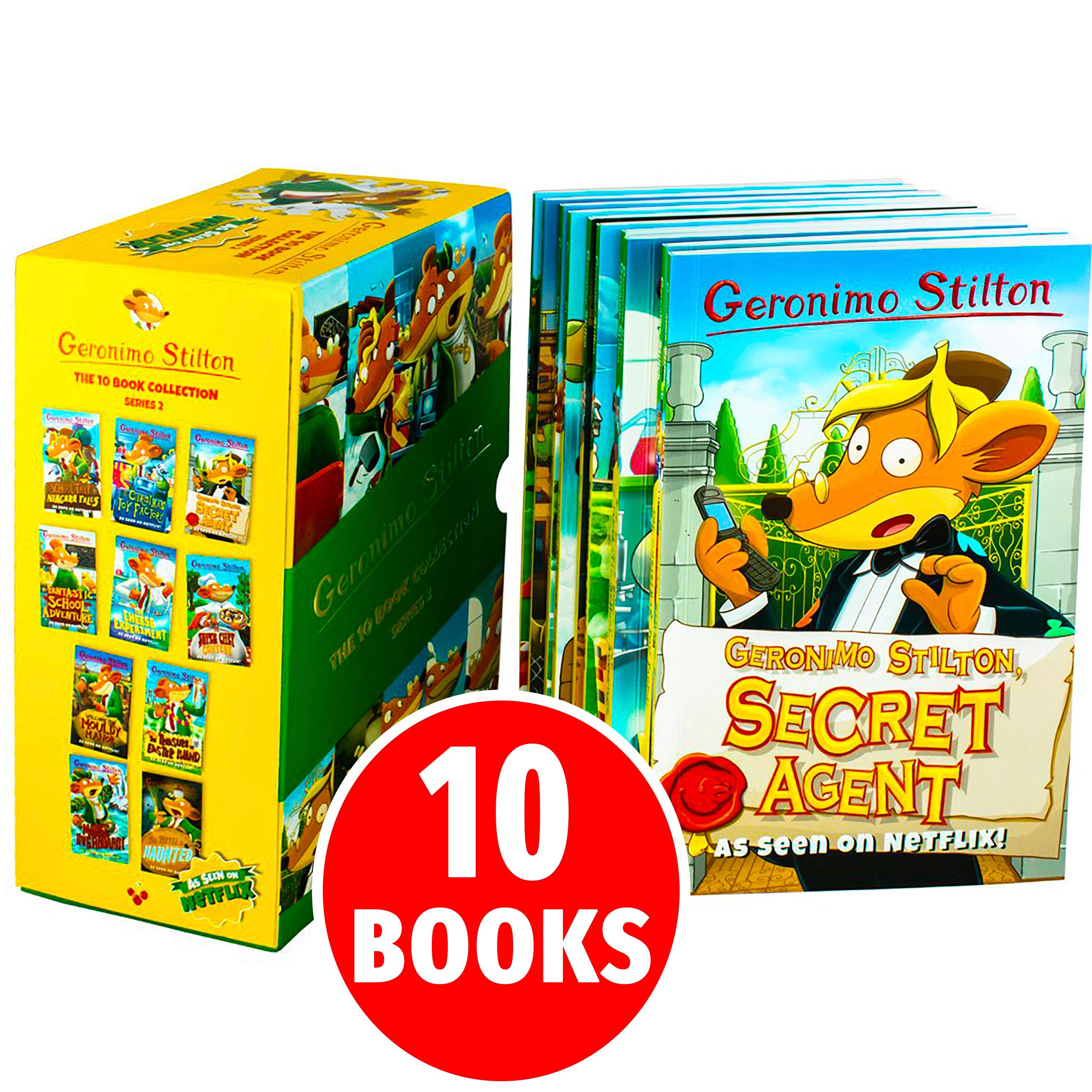 Geronimo Stilton 10 Book Collection Series 2 - Box Set