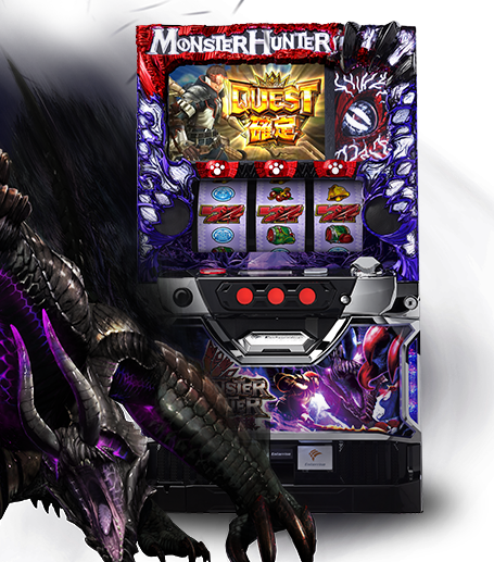 パチスロ実機 モンスターハンター 狂竜戦線 不要機 ゲーム数カウンター