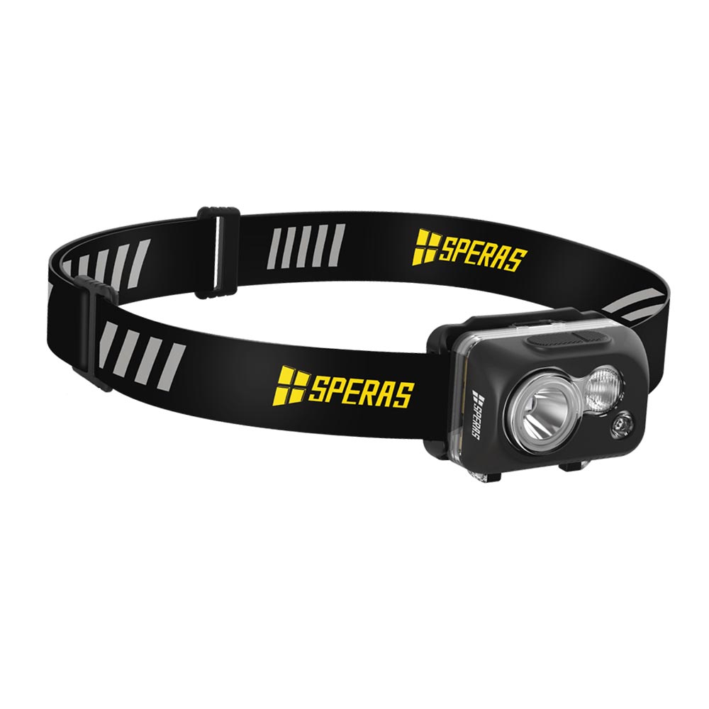 SPERAS B7 AAA headlamp USB-C Rechargeable Headlamp 600LM – Speras