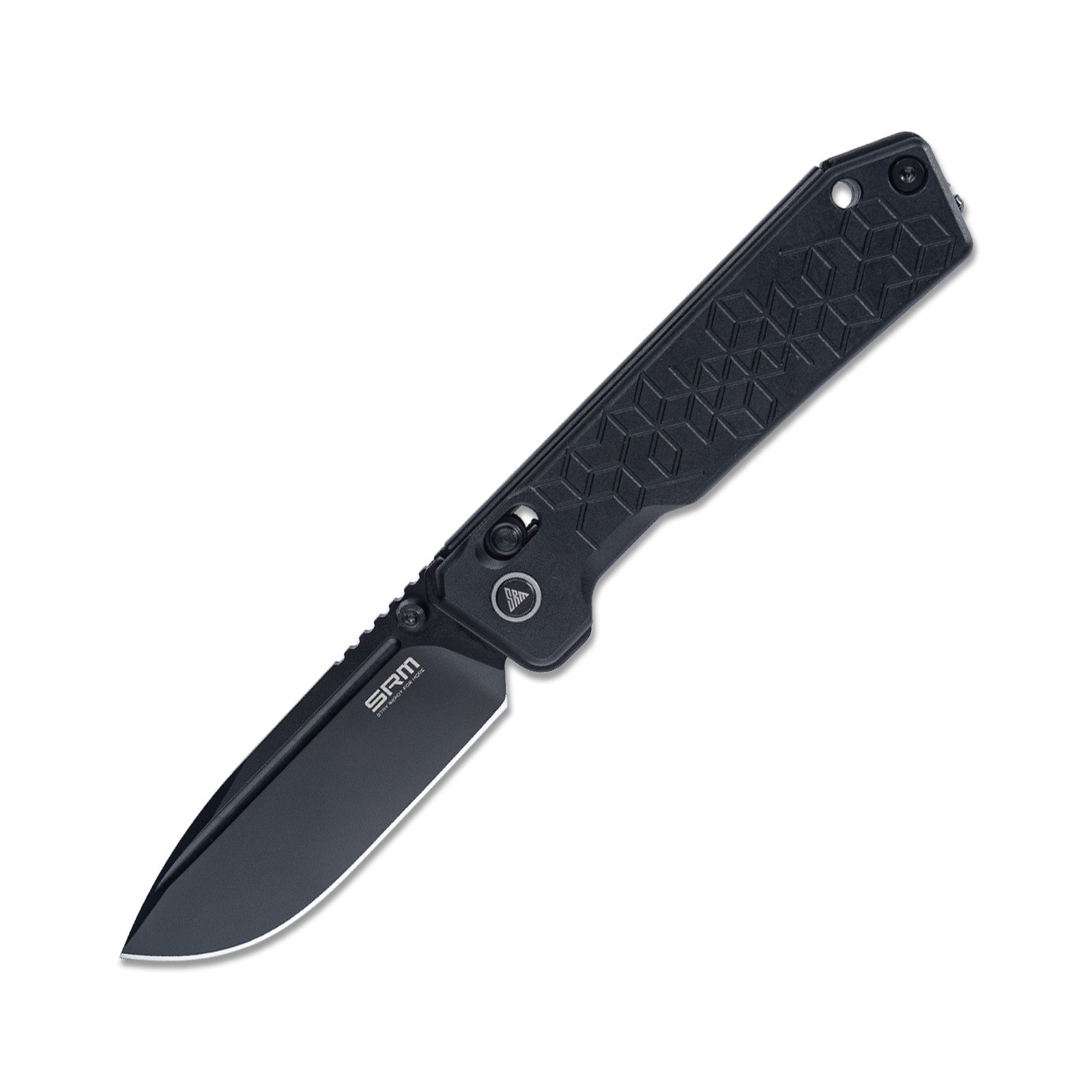 SRM Tactical Pocket Knife Rubik 7228B-AB | EDC Knife with Ambi clip