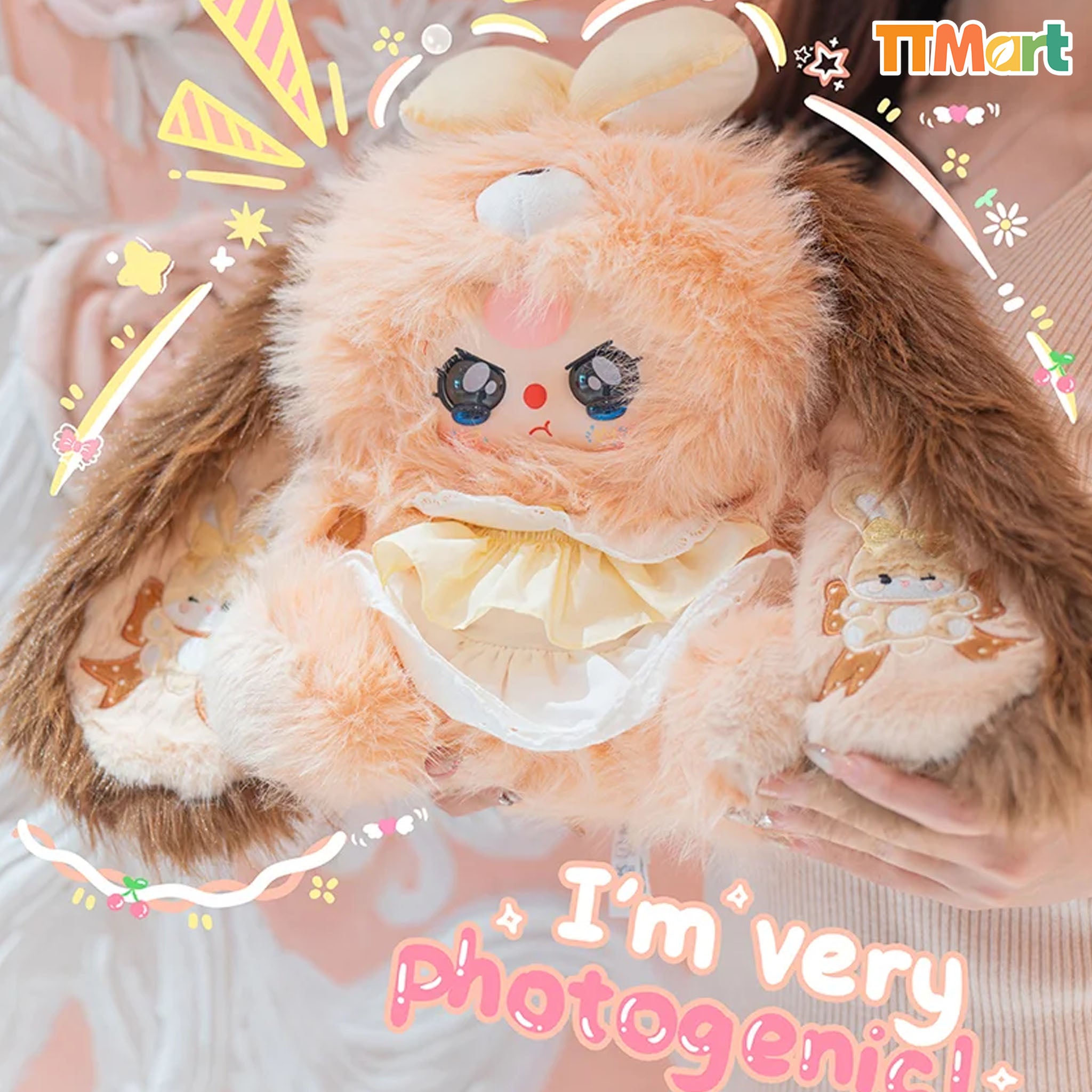 Baby Three Lily Rabbit Town V5 400% Plush Series Blind Box