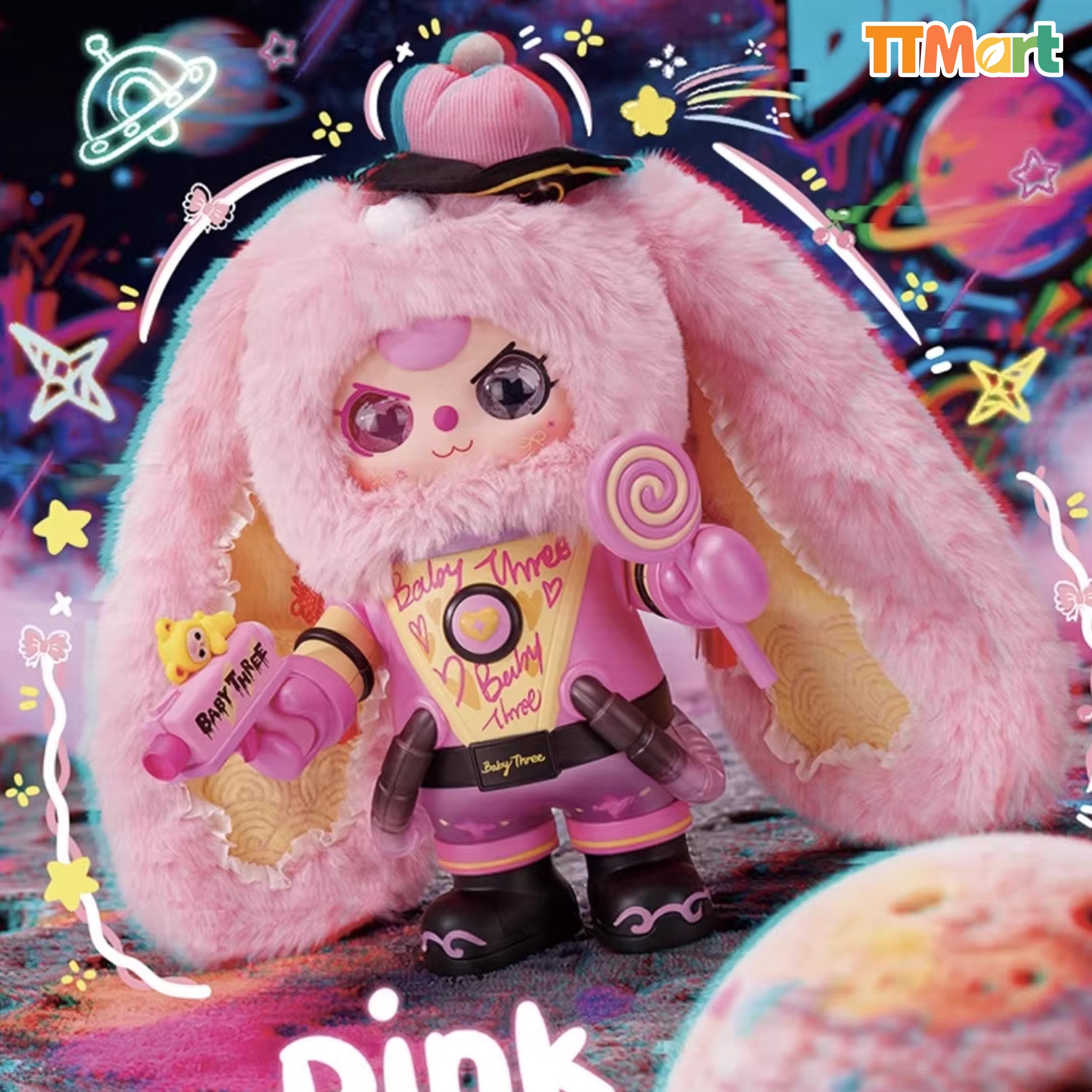 Baby Three Limited 400% Astronaut Figure Confirmed Design Honey