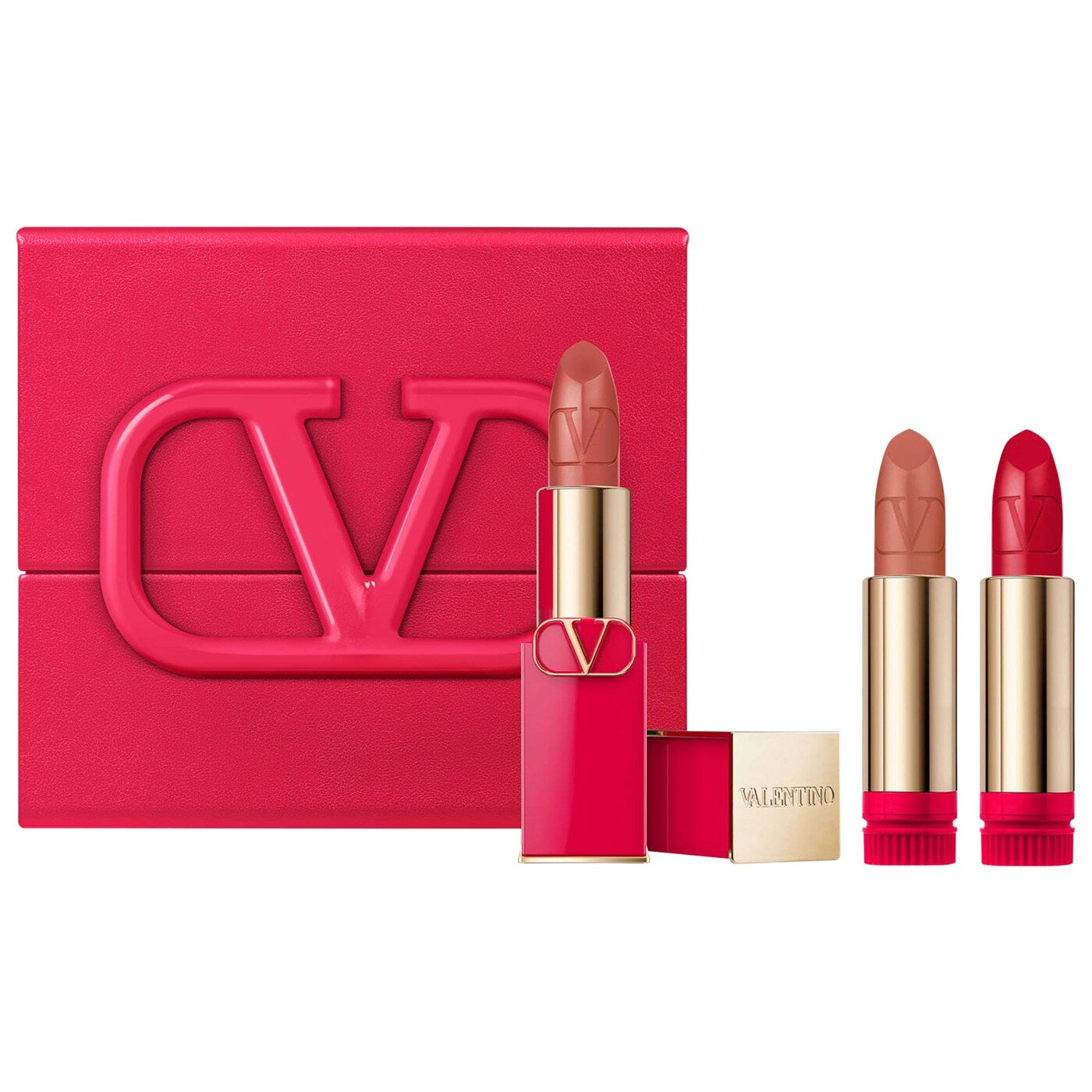 Valentino Beauty The Rosso Valentino Couture Lipstick Set (Limited