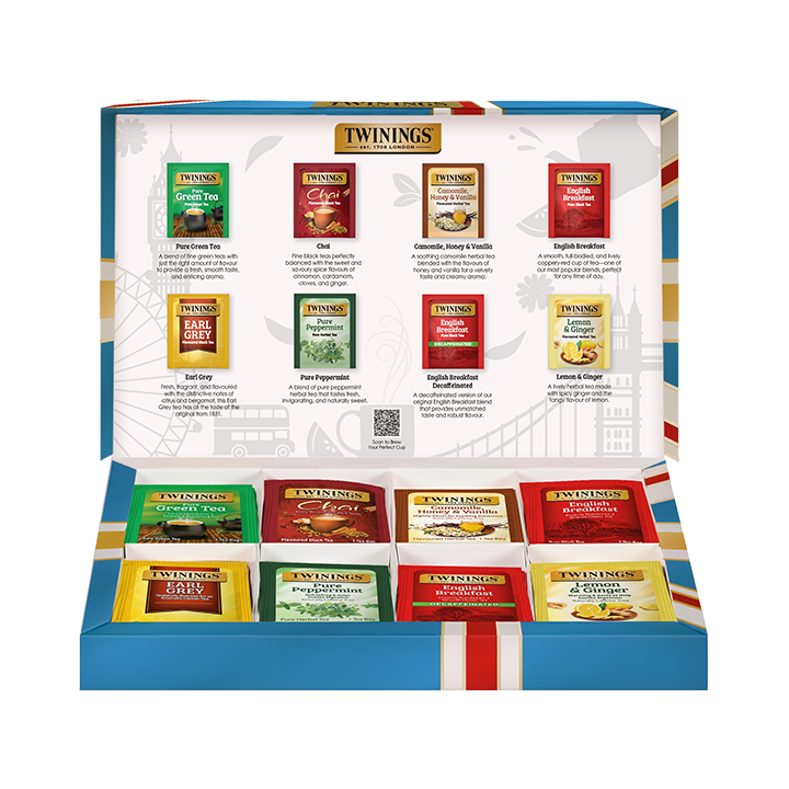 Classics Collection Gift Box: Black, Green & Herbal Teas