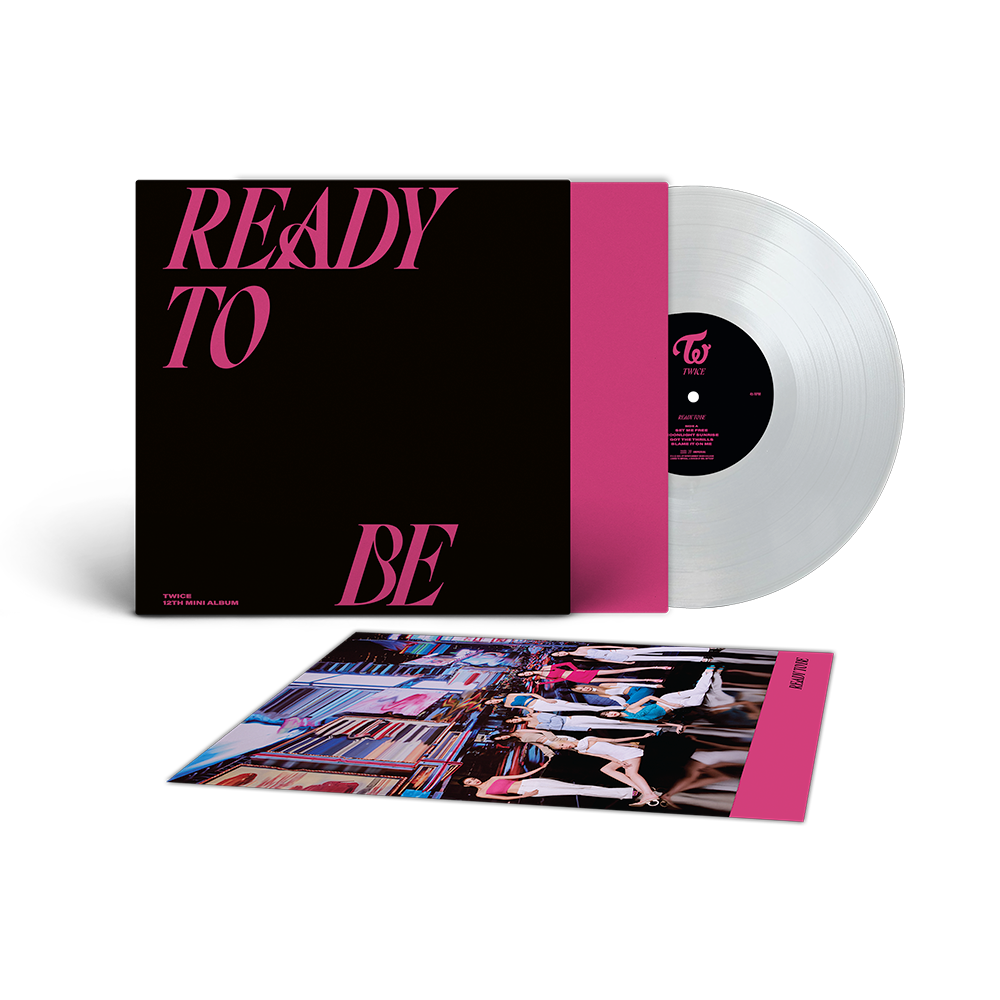 READY TO BE (Second Pressing) LP - Twice Official Store