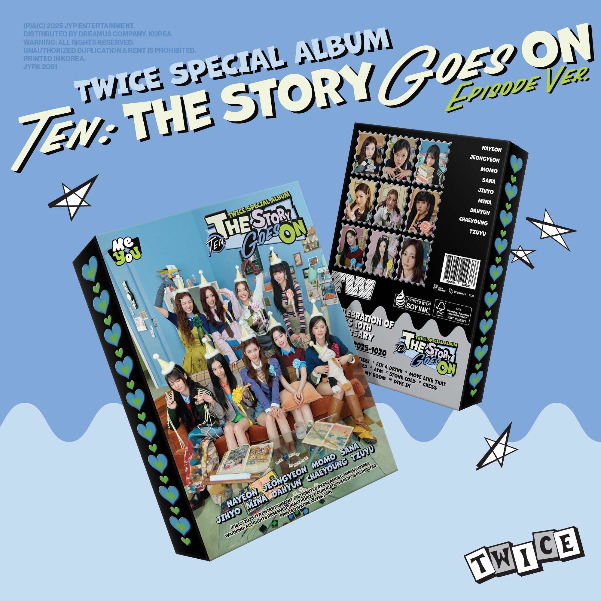 TEN: The Story Goes On (Episode Ver.) - Twice Official Store