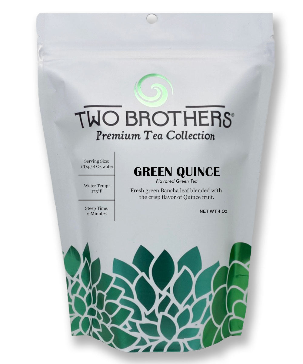 Green Quince Green Tea Blend – Two Brothers Coffee Roasters