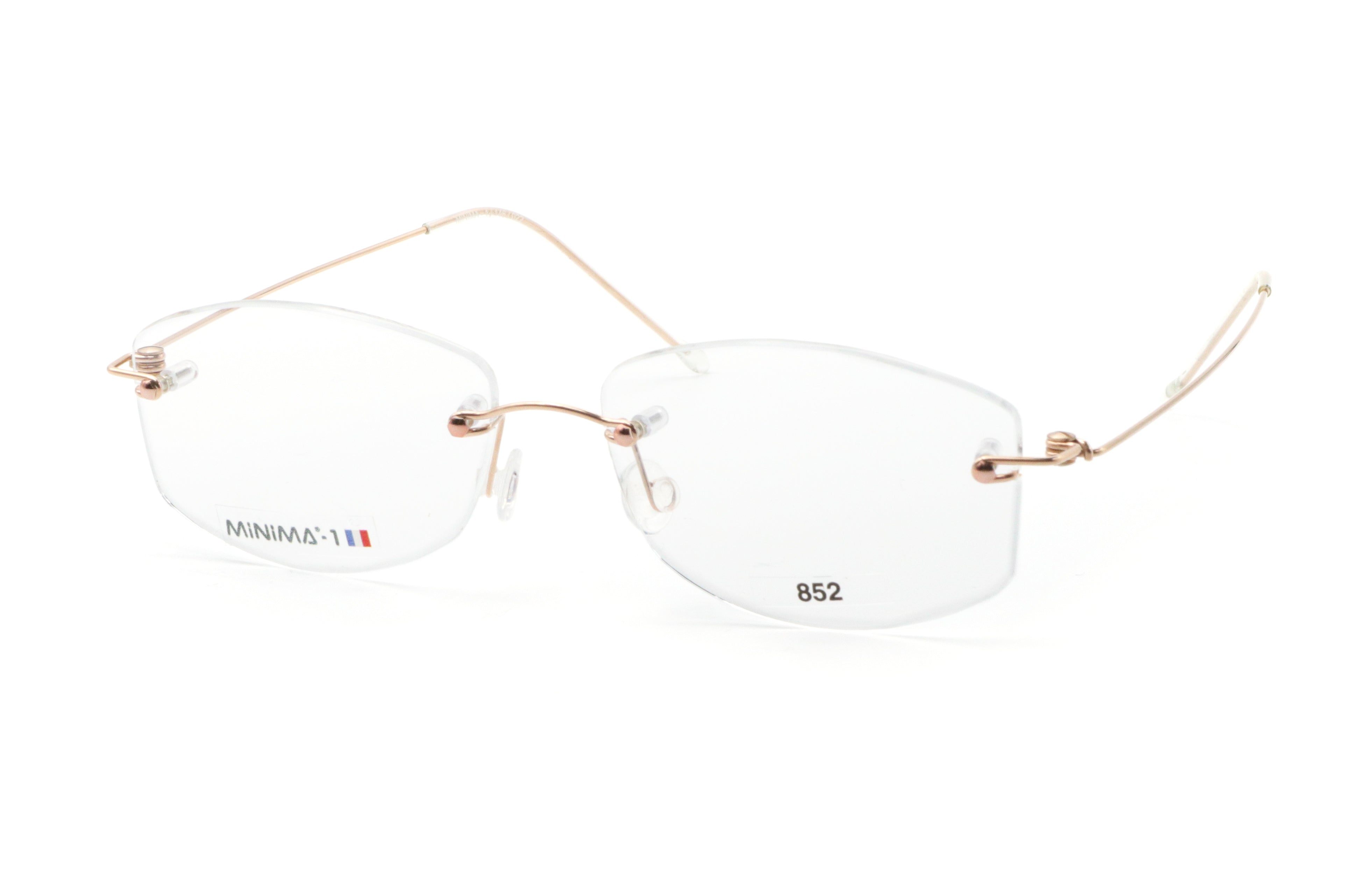MiNiMA(ミニマ) 852-022シャイニーピンクゴールド(52) – 武田メガネ