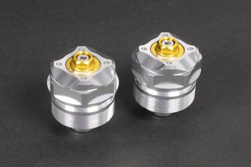 SPECIAL PARTS TAKEGAWA / フロントフォークトップボルト(シルバー