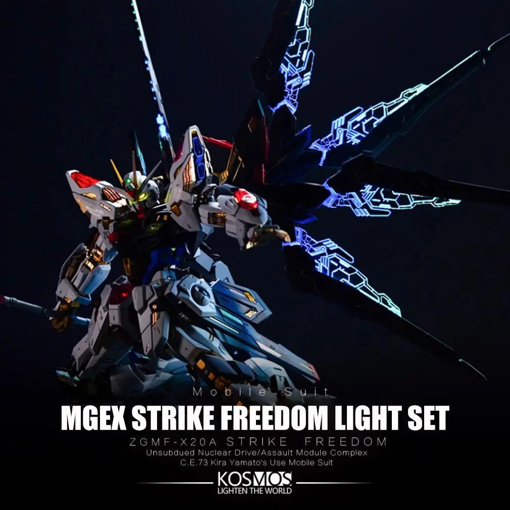 コスモス MGEX ストライクフリーダム LED キット – Takara Model Studio