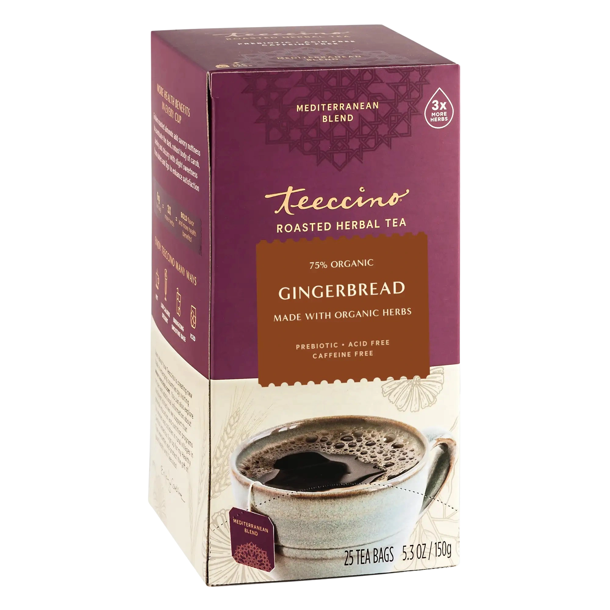 Gingerbread Herbal Tea – Teeccino