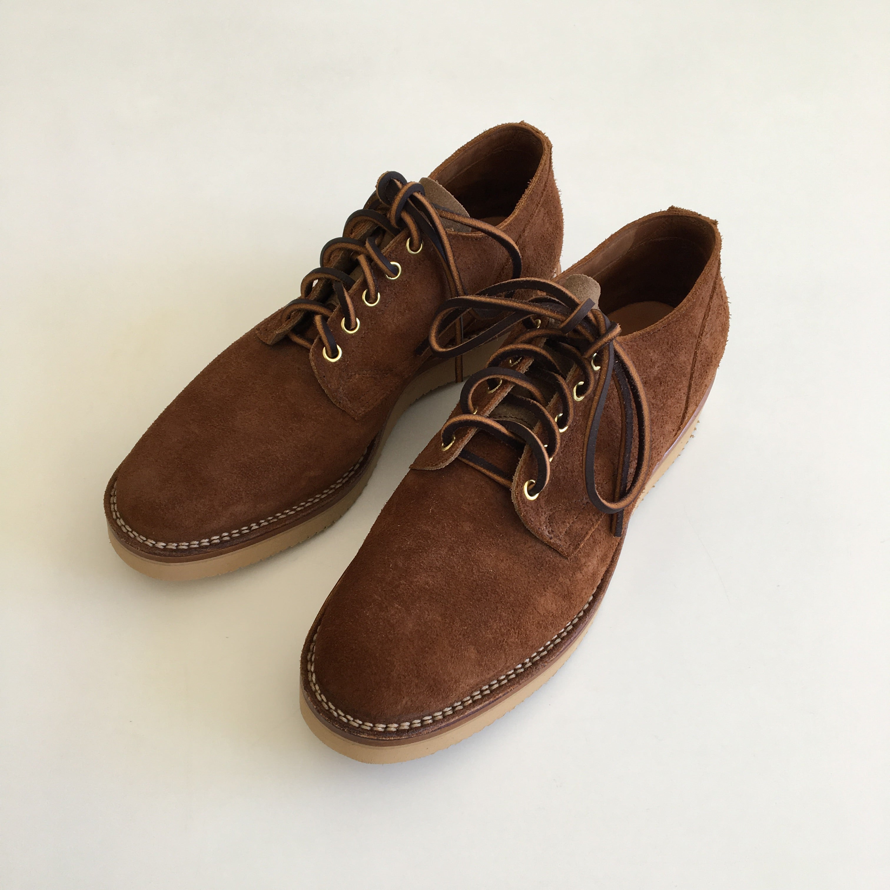 VIBERG 145 Oxford in Aged Bark Roughout for Tempo Design Store, SF CA!