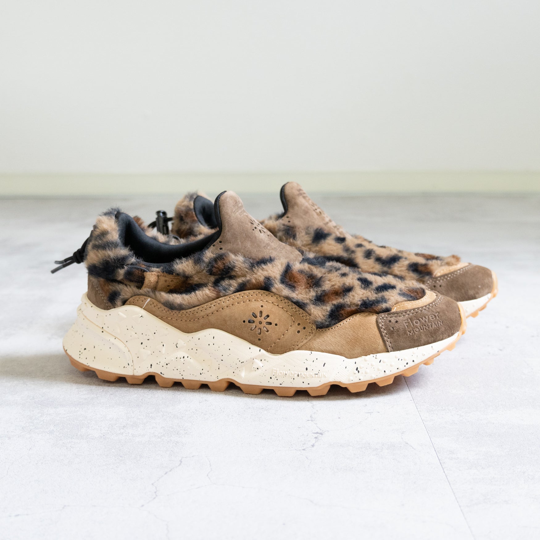 FLOWER MOUNTAIN HONEY COMB - BROWN LEOPARD - – TENG STORE OSAKA