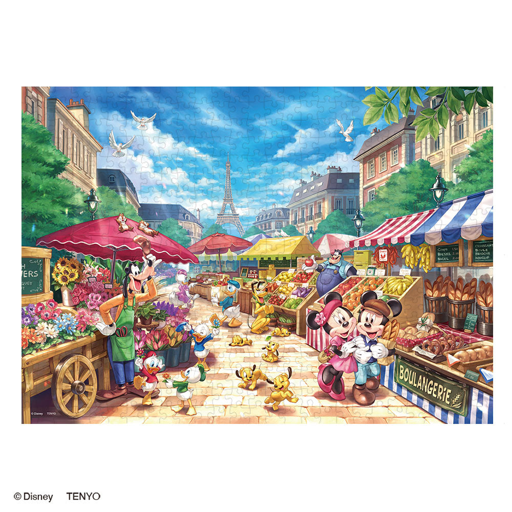 ジグソーパズル 500ピース 「マルシェのにぎわい」 D-500-692