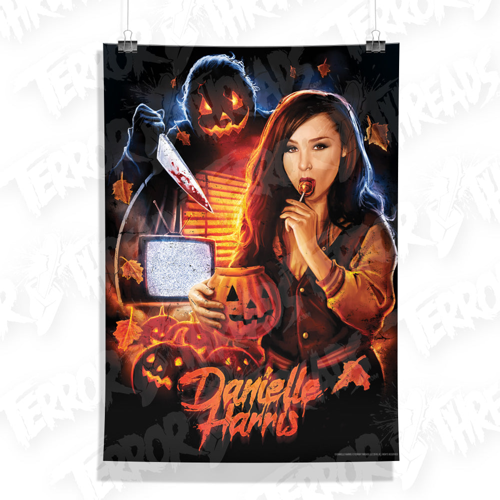Danielle Harris Trick Or Treat Poster – TerrorThreads