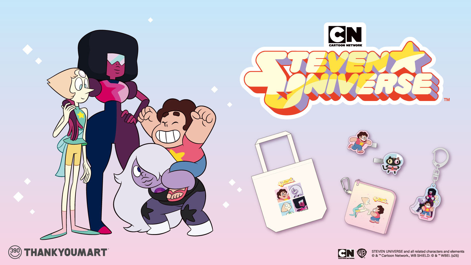 スティーブン・ユニバース」との限定アイテムが新登場！ – サンキュー