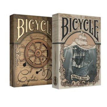 Bicycle Seven Seas Playing Cards Set (With Treasure Chest) – The