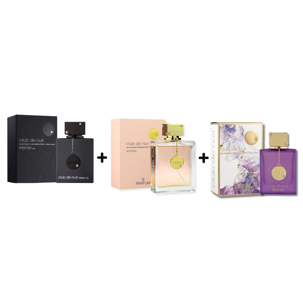 Armaf Club De Nuit Intense Men & Women & Maleka Bundle