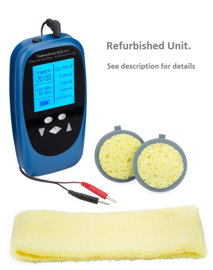 TheBrainDriver.com Unit. Renewed tDCS. tDCS Device v2.1. Ships Worldwi