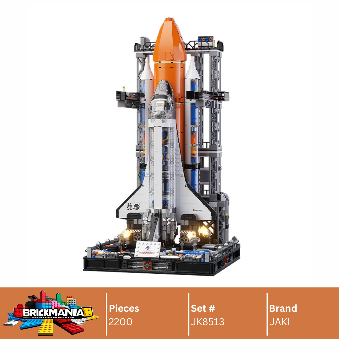 Jaki JK8513 Space Shuttle with Launch Pad Building Toy Set | 2200