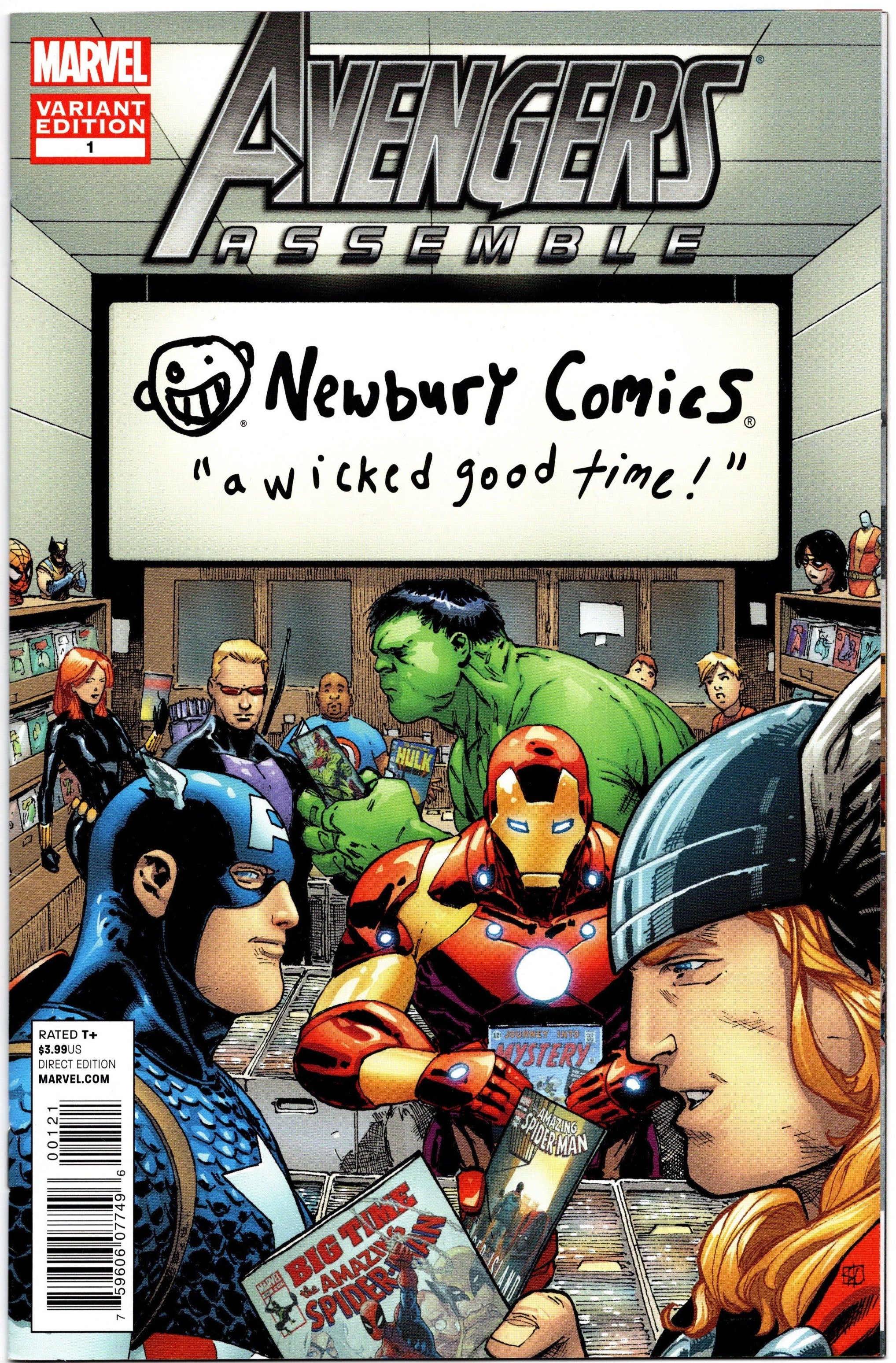 Avengers Assemble (2012) #1 Variant – The Hall of Comics