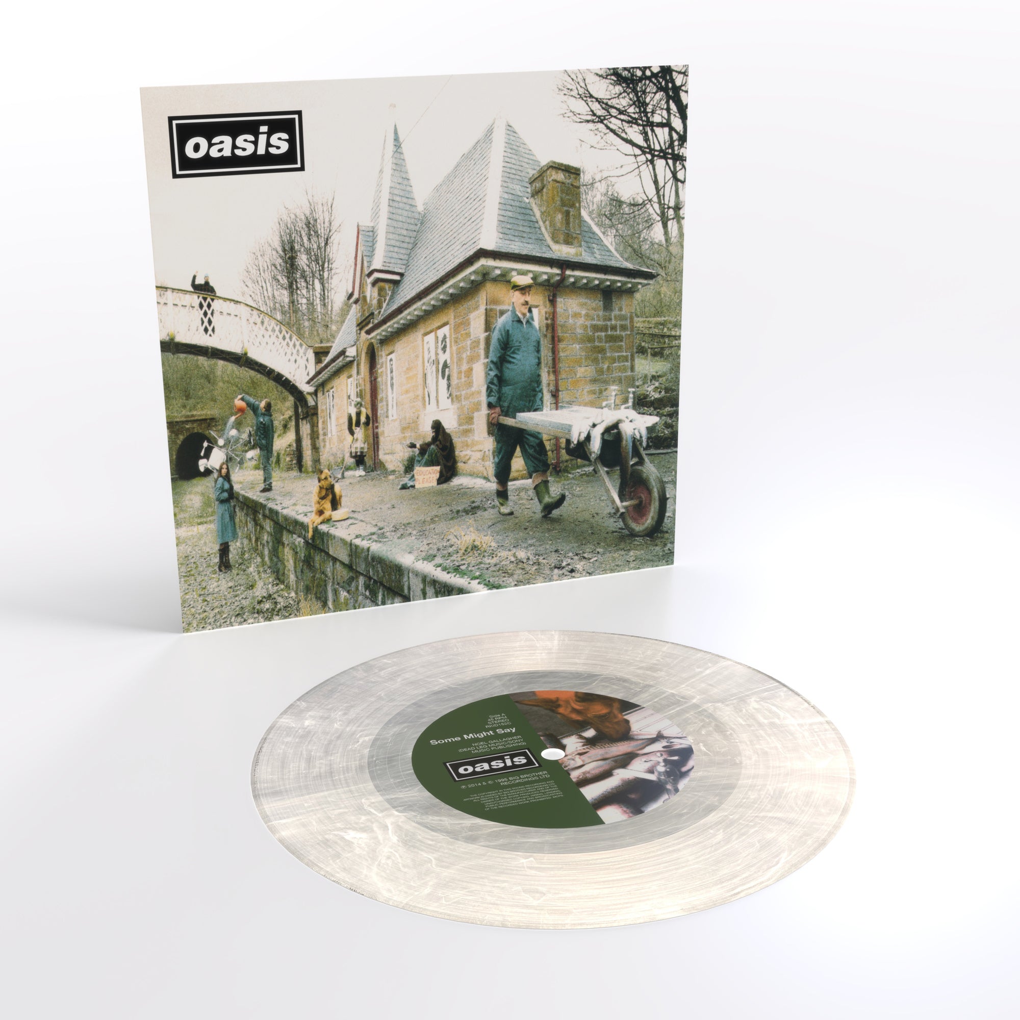 Oasis - Some Might Say: Limited Edition Clear Vinyl 7