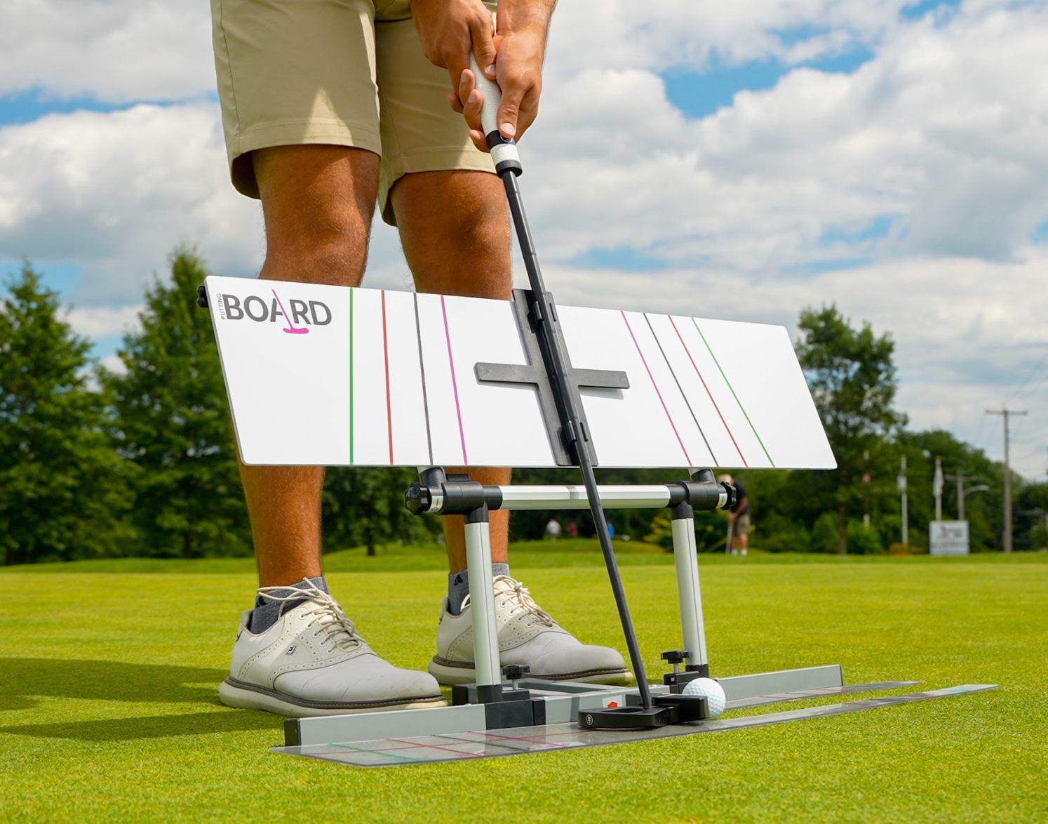 The Putting Board/Speed Board and Wedge Sticks.