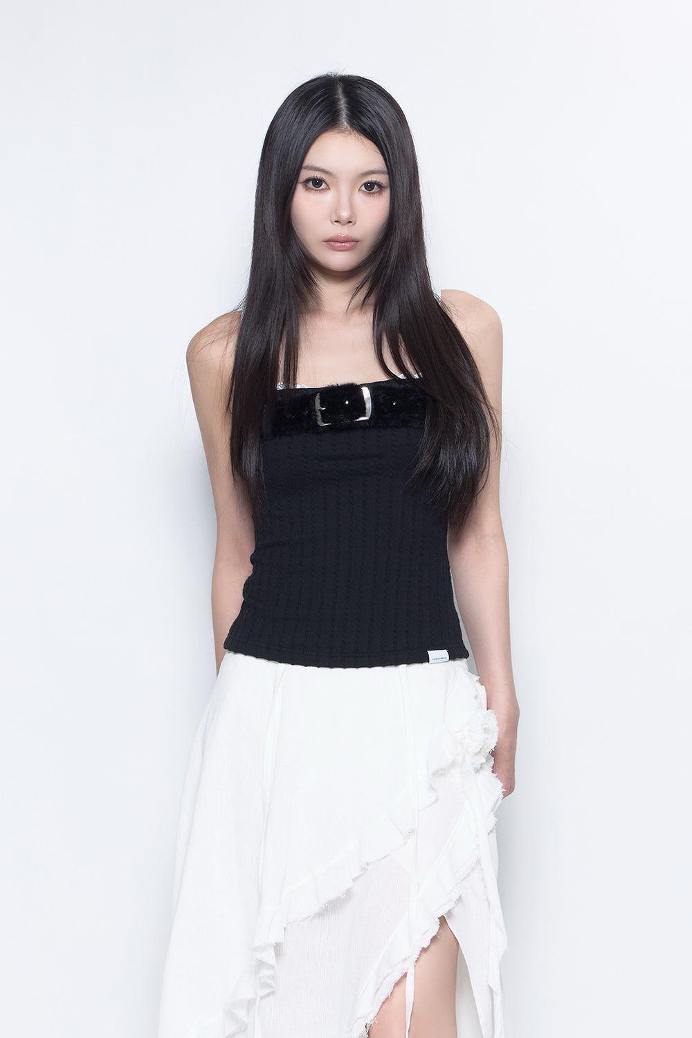 THEREDTHREAD / ザレッドスレッド】S bold belt tops