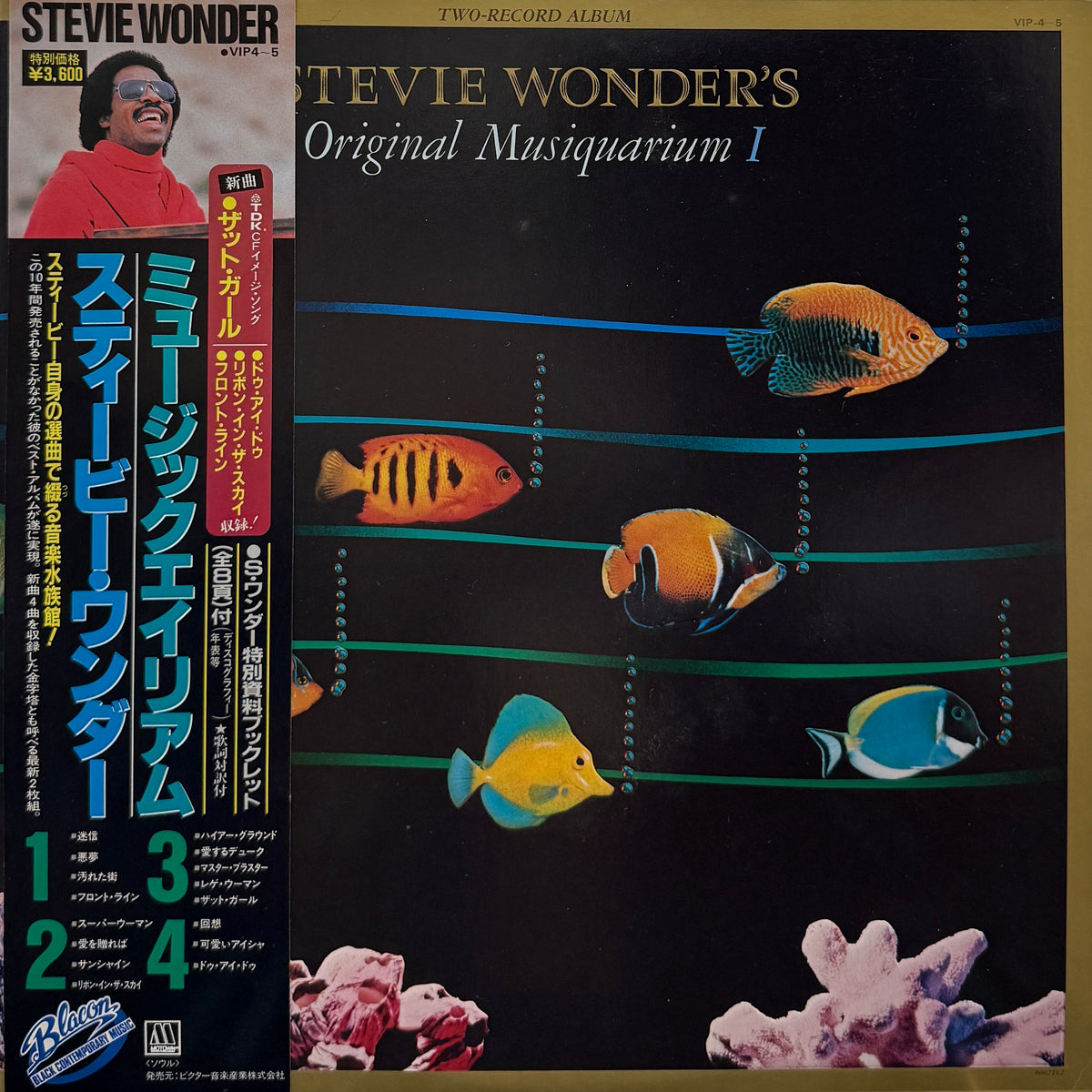 STEVIE WONDER / Stevie Wonder's Original Musiquarium I (VIP-4～5