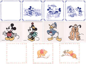 タイルショップespace 100角・150角 ディズニータイル