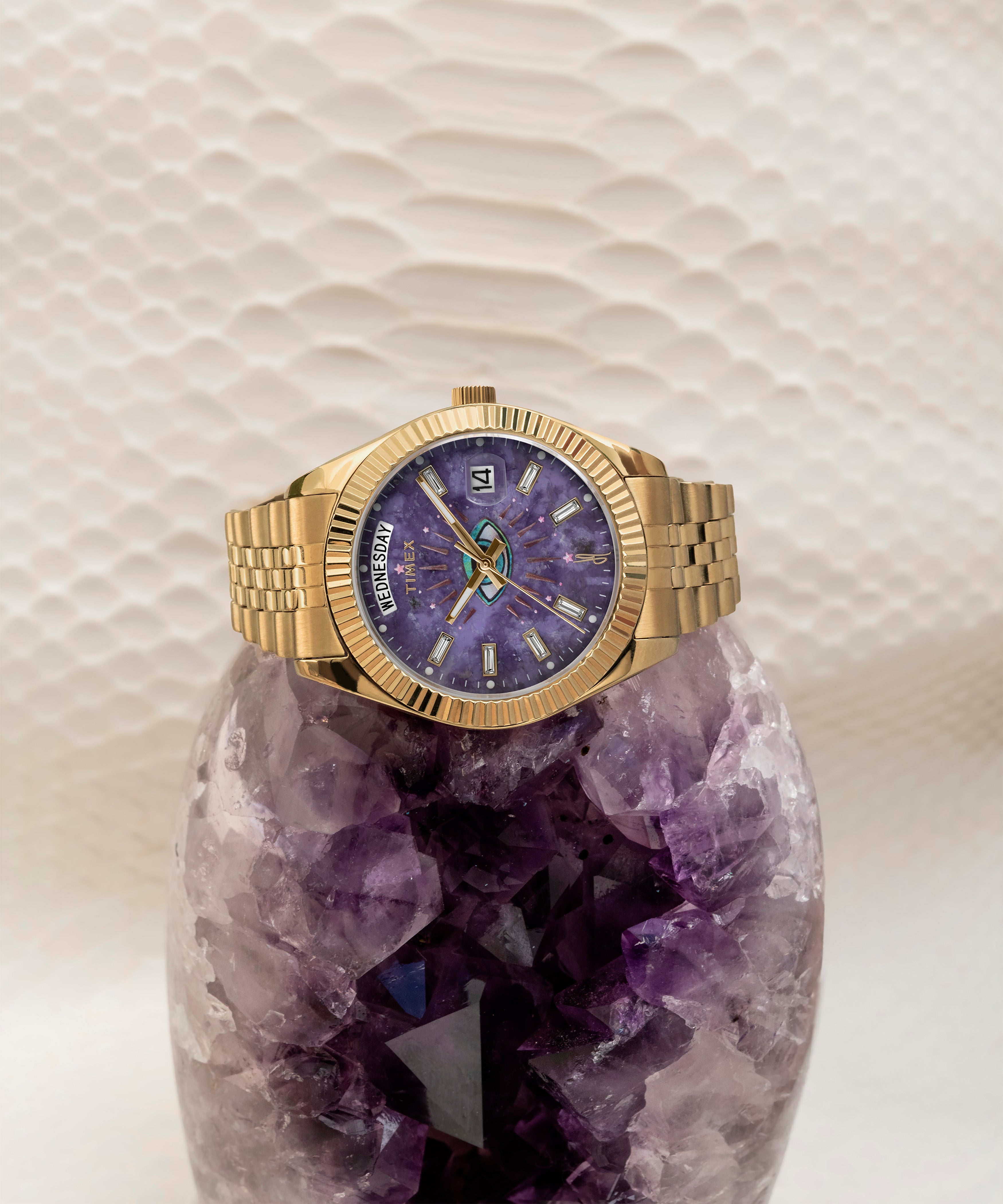 TIMEX x Jacquie Aiche Golden Eye Collection TW2W63300 – TIMEX JAPAN