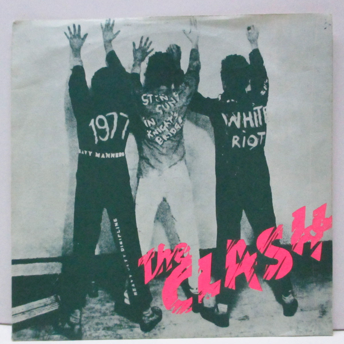 CLASH, THE (ザ・クラッシュ) - White Riot / 1977 (UK 70's 再発「The