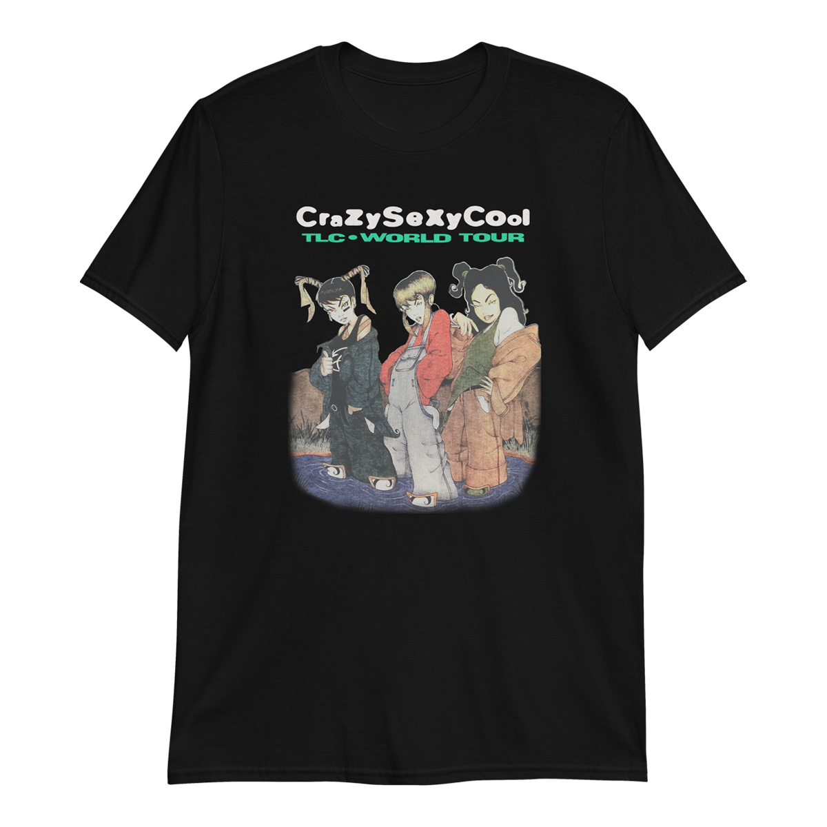 CrazySexyCool Anime Black Tee – TLC