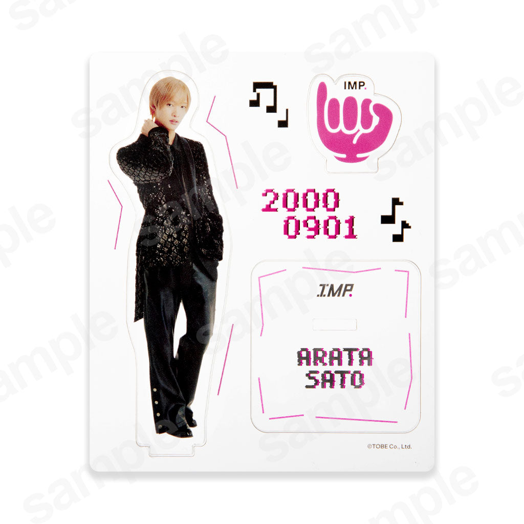 アクリルスタンド2025／佐藤新 | TOBE OFFICIAL STORE