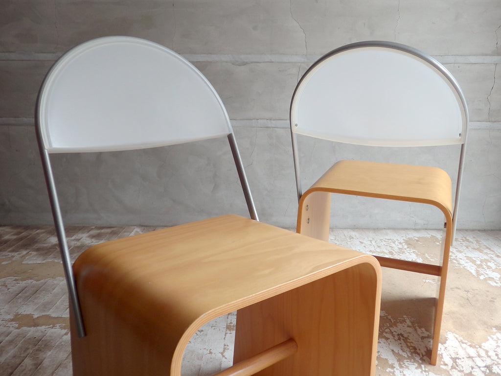 無印良品 MUJI プライウッド ダイニングチェア エンツォ・マーリ