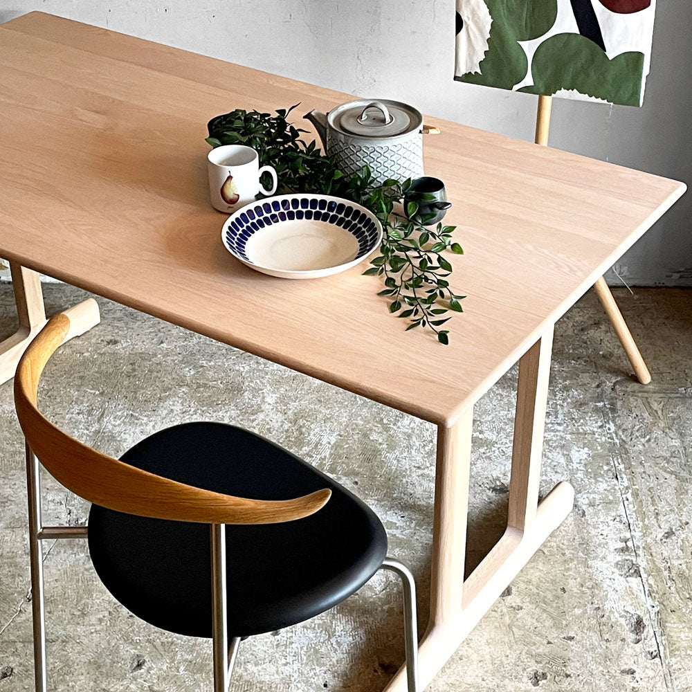 アクタス ACTUS スープ SOUP ダイニングテーブル Tレッグ オーク無垢材