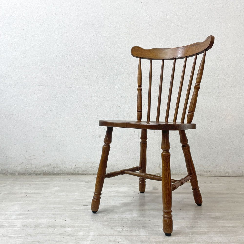 ビンテージ vintage 木製 ウィンザーチェア ダイニングチェア