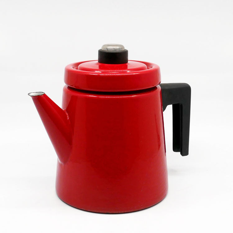フィネル FINEL コーヒーポット 1.5L Lサイズ レッド エナメル