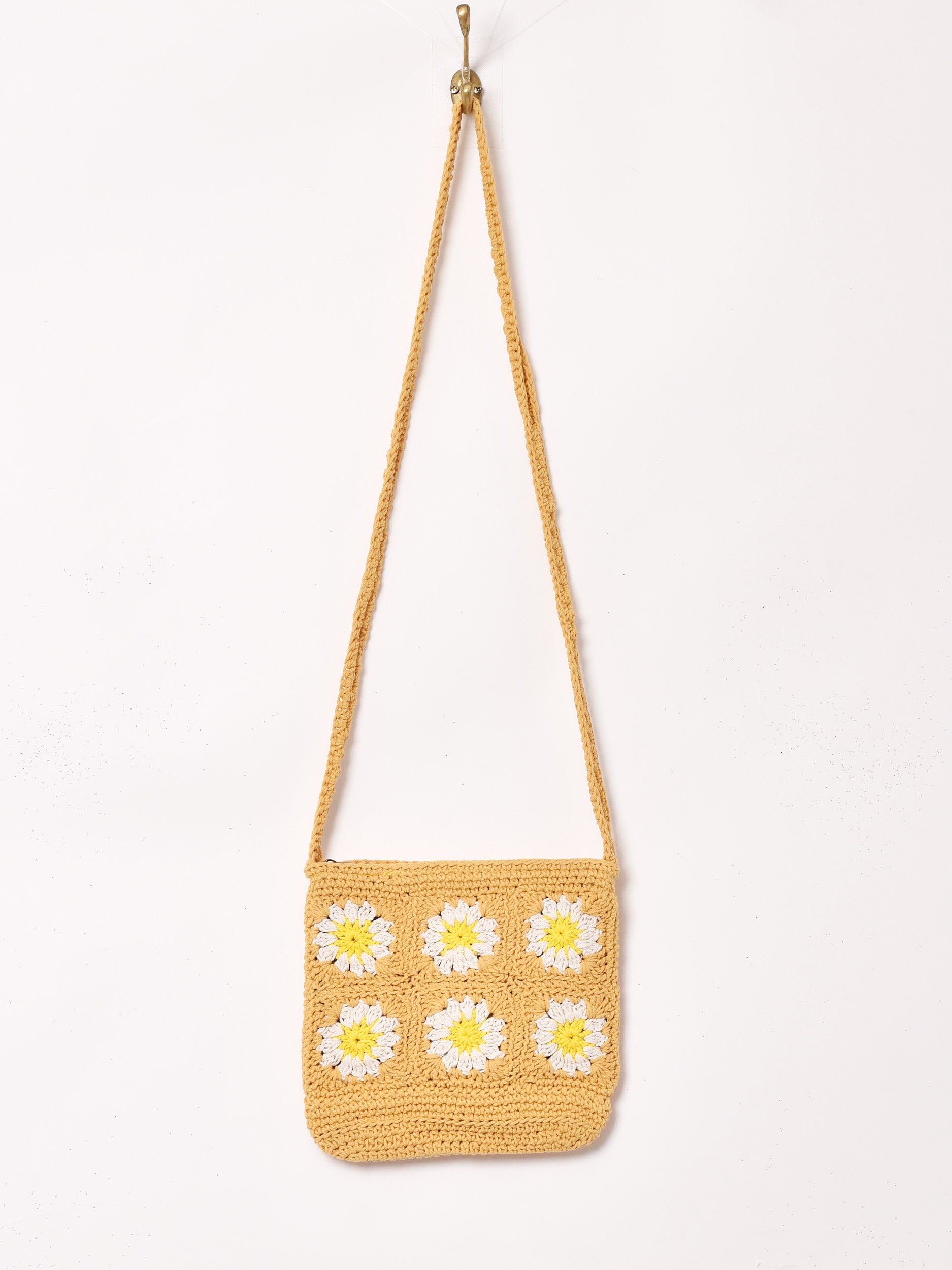 2色展開】グラニースクエア ニット ミニショルダーバッグ – 古着屋Top