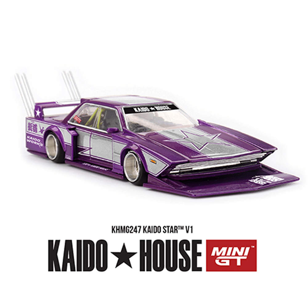 Pre-Order* Kaido House x Mini GT - Kaido Star V1 - Purple Silver