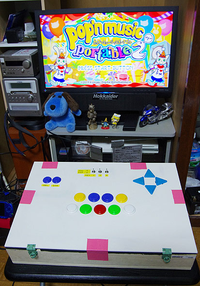 工作】PSPでも使えるポップンコントローラの製作 その1 構想編