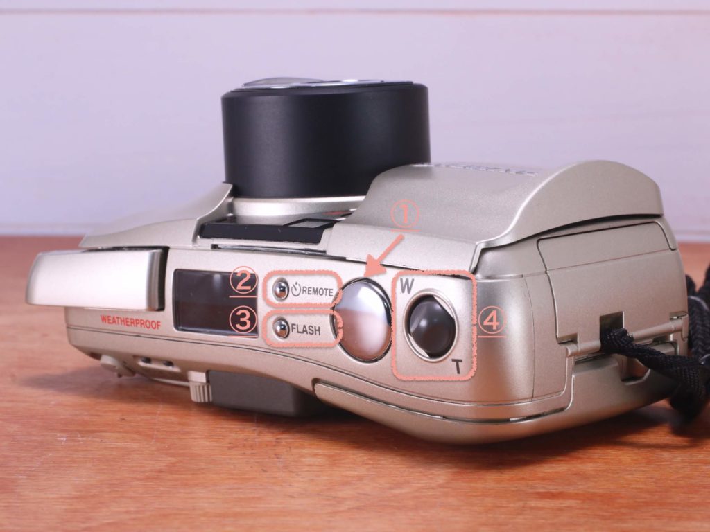 OLYMPUS Mju Zoom 105 の使い方 | Totte Me Camera