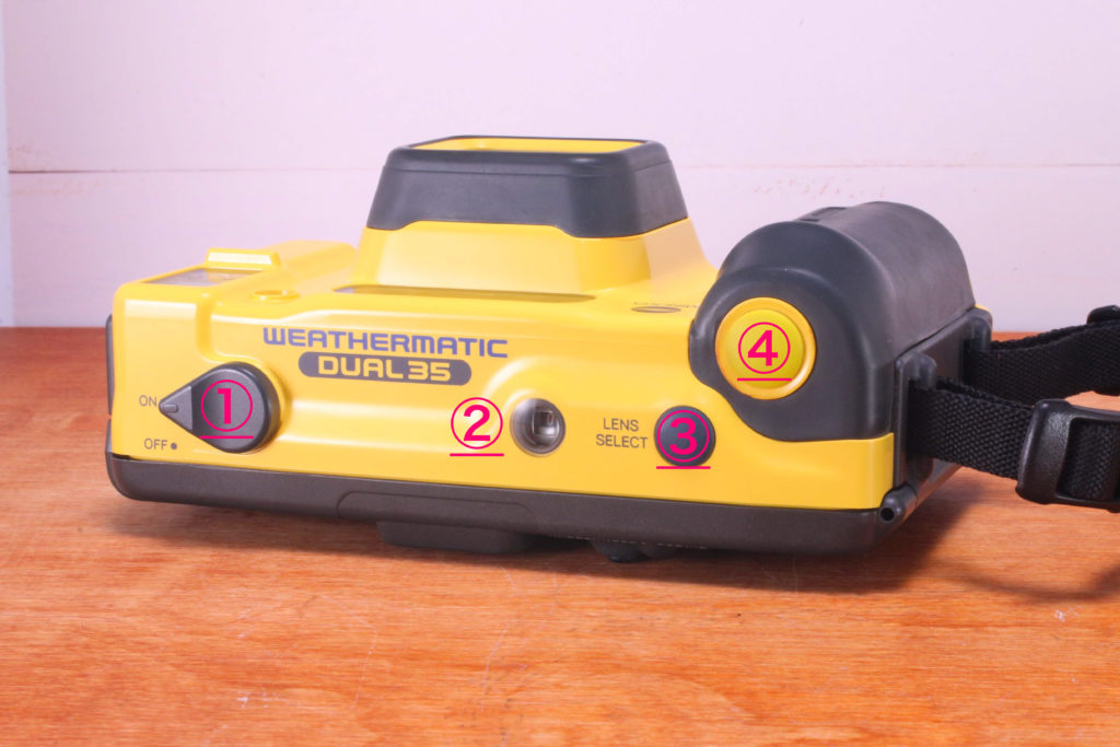 Minolta WEATHERMATIC DUAL35 の使い方 | Totte Me Camera