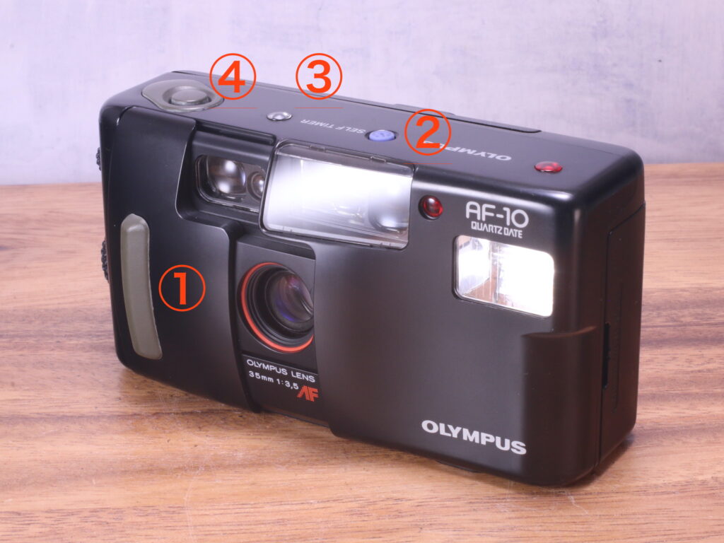 OLYMPUS AF-10 QD の使い方 | Totte Me Camera
