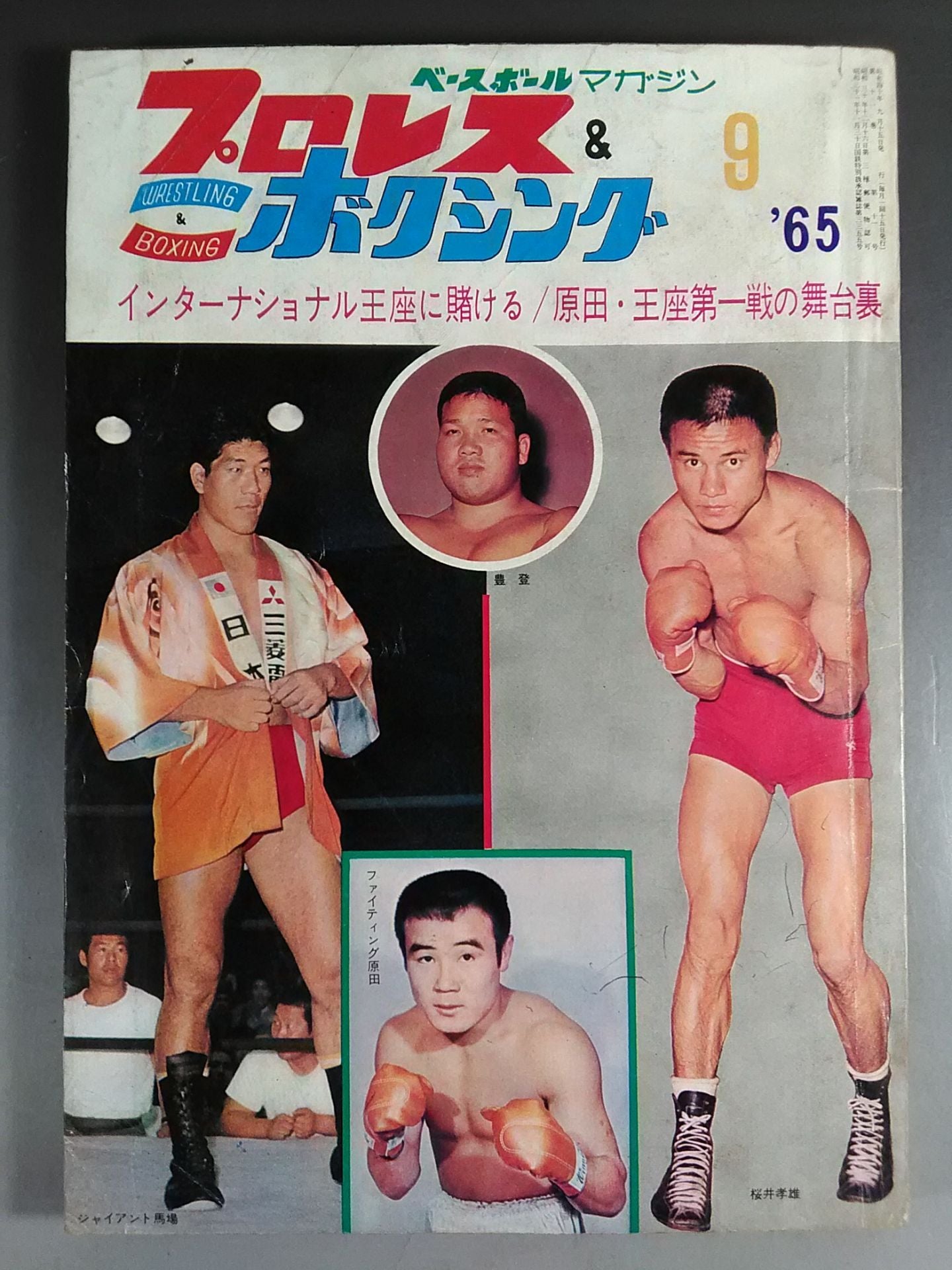 プロレス&ボクシング 1965年09月号 – 闘道館