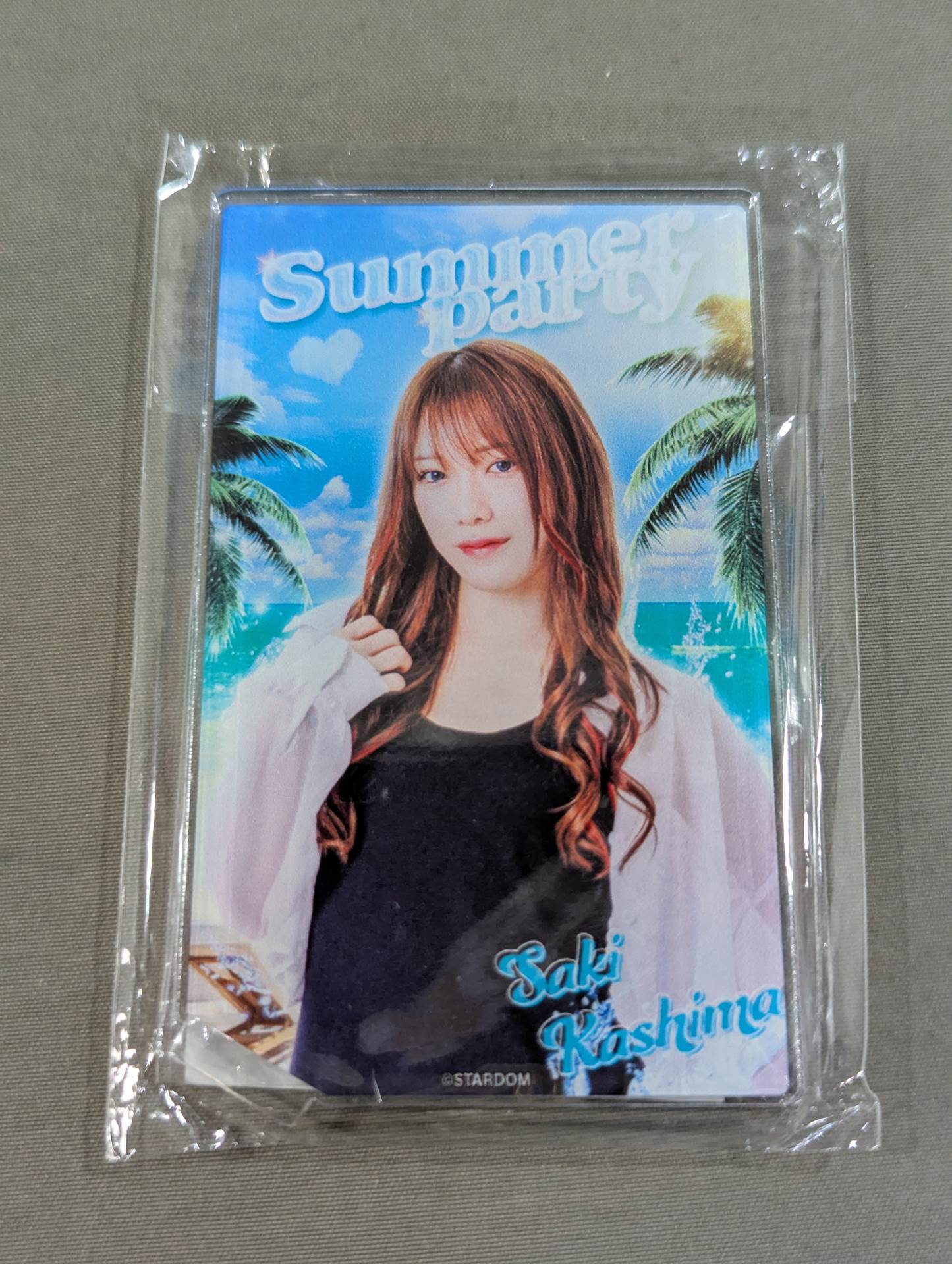 鹿島沙希 STARDOM CARD PARTY アクリルスタンド 私服2024 – 闘道館